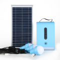 Portable Solar Home Lighting System with LED Bulb